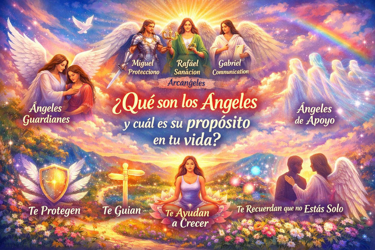 ¿Qué son los ángeles y cuál es su propósito en tu vida?