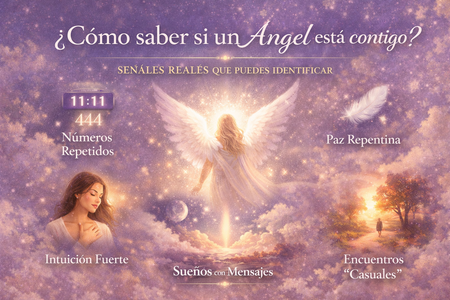 Señales más comunes de presencia angelical